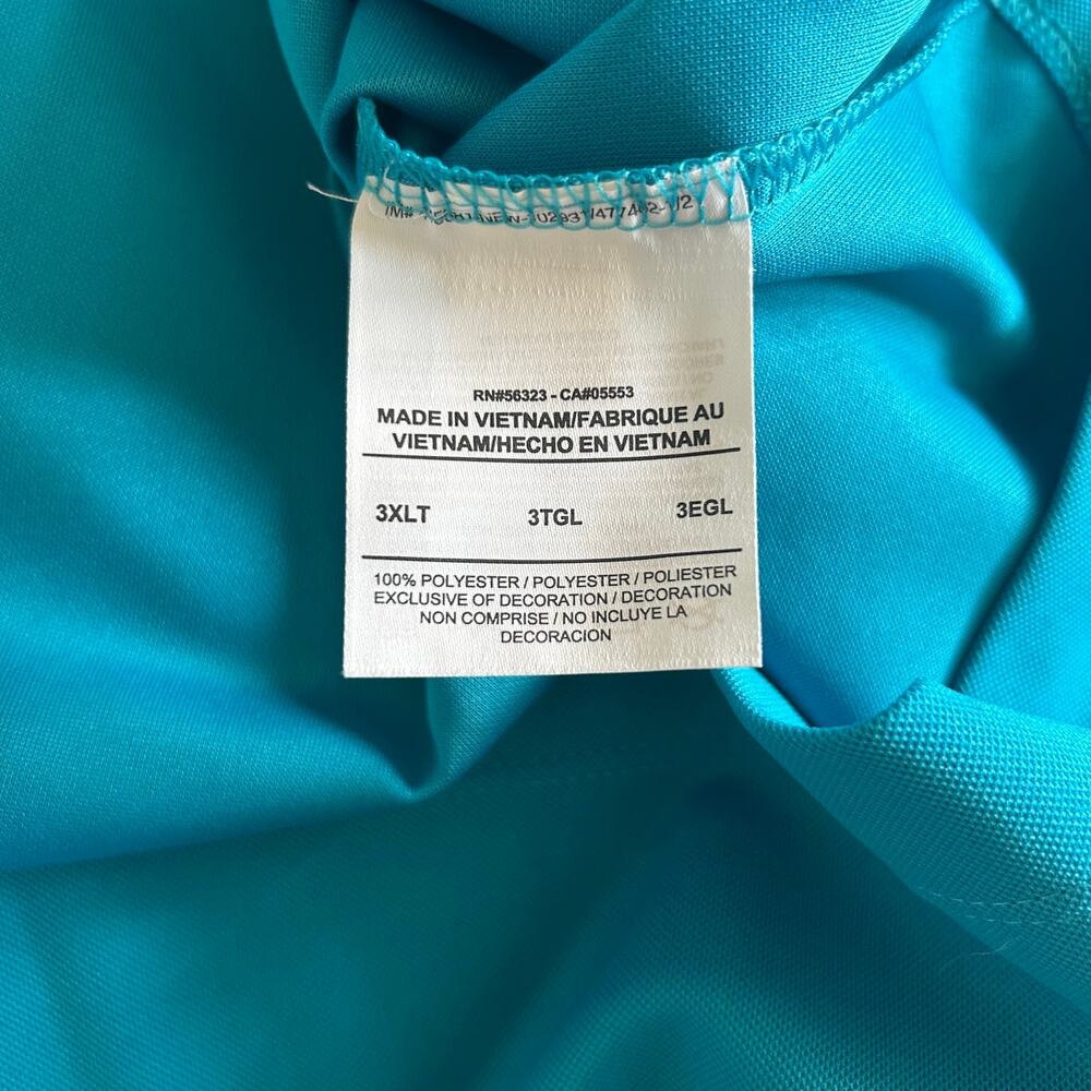 Men’s bright blue Nike golf polo size 3 XLT dry fit - Picture 9 of 9